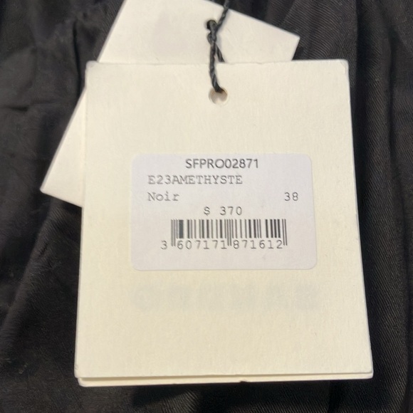 NWT Sandro black dress 38 - Picture 5 of 12